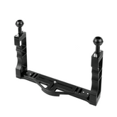 TR-D02 Lightweight Aluminum Dual Handle Underwater Camera Tray