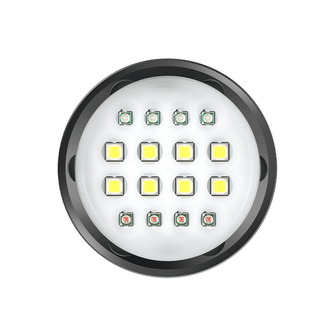 VL16 B Underwater Video Light Replaceable Battery