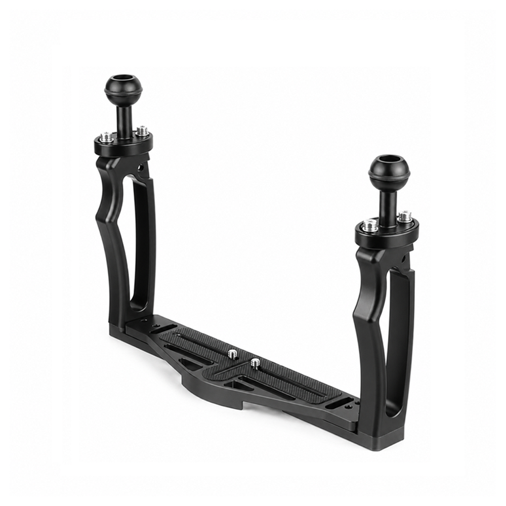 TR-D01 Aluminum Dual Handle Underwater Camera Tray