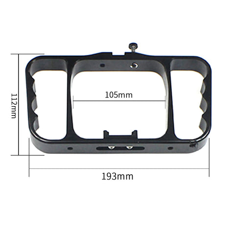 TR-D06 Aluminum Dual Handle Underwater Camera Cage for GoPro