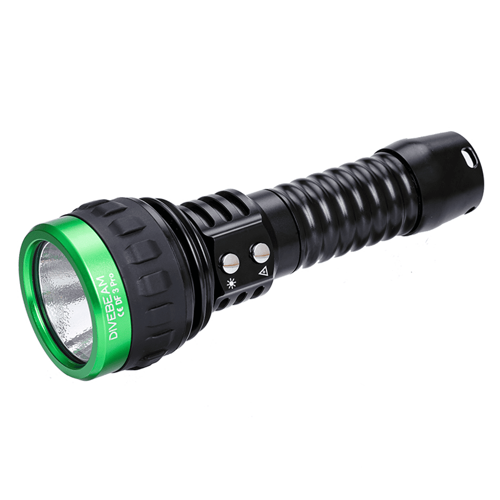 DF 3 Pro Dive Flashlight with Green Laser