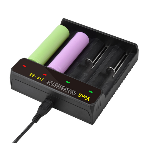 Four-Slot Battery Charger