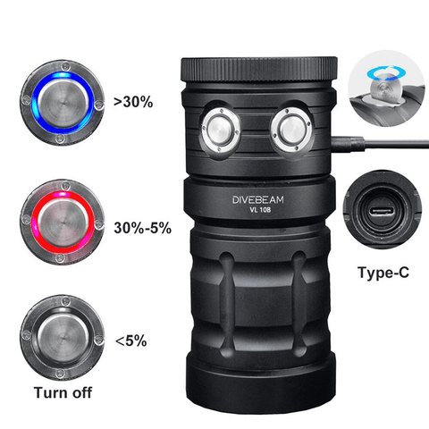 VL 10B Underwater Video Light