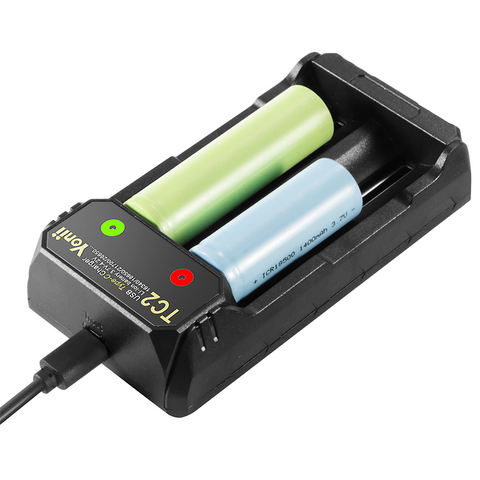 Dual-Slot Battery Charger