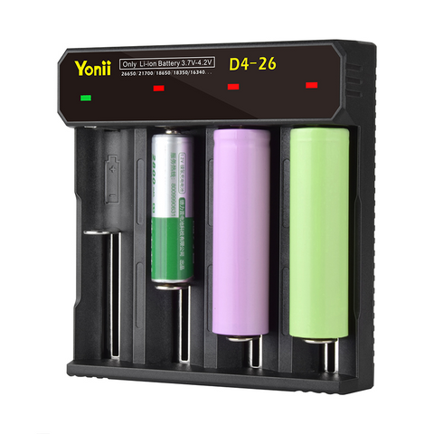 Four-Slot Battery Charger