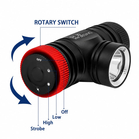 H3 Head Mounted Dive Light