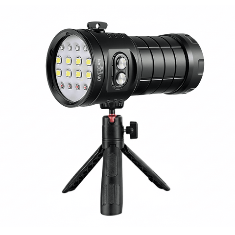 VL16 B Underwater Video Light Replaceable Battery