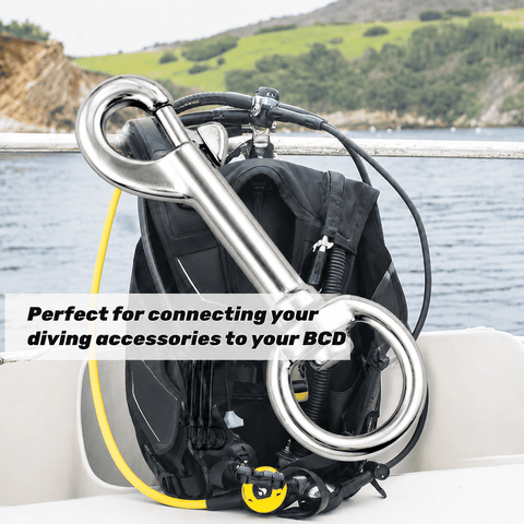 Swivel Bolt Snap 316 Stainless Steel Dive Clip – WL 3B
