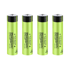18650 Battery 2400mAh 4-Pack