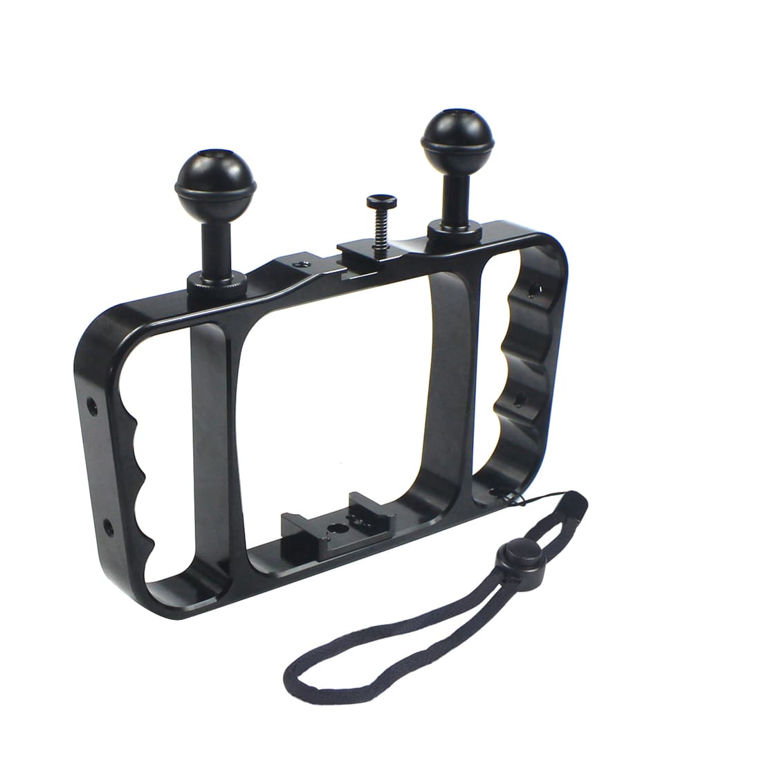 TR-D06 Aluminum Dual Handle Underwater Camera Cage for GoPro