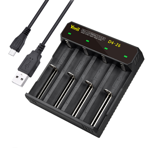 Four-Slot Battery Charger
