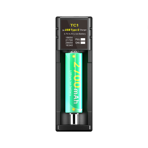 Single-Slot Battery Charger