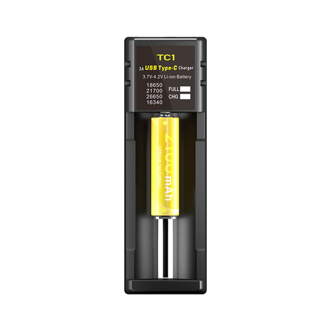 Single-Slot Battery Charger