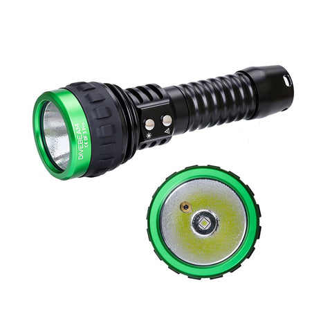 DF 3 Pro Dive Flashlight with Green Laser