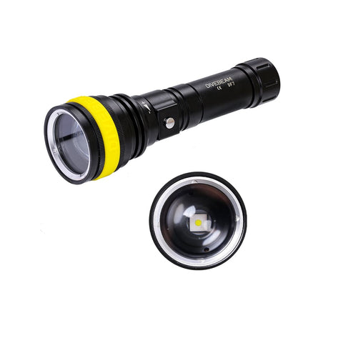 DF 7 Zoom Dive Flashlight Underwater Video Light