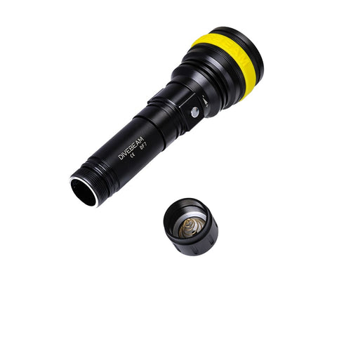 DF 7 Zoom Dive Flashlight Underwater Video Light