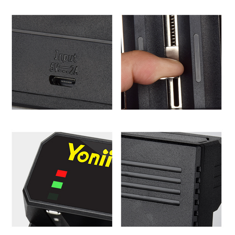 Triple-Slot Battery Charger