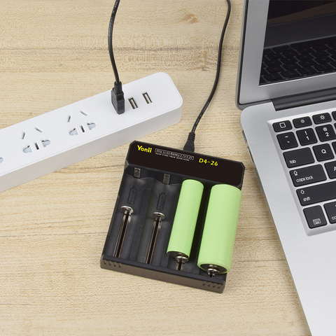 Four-Slot Battery Charger