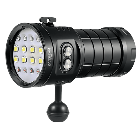 VL16 B Underwater Video Light Replaceable Battery