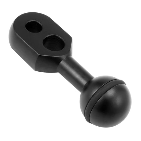 1" Ball Head Double Hole YS Adapter (SH-001)