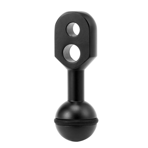 1" Ball Head Double Hole YS Adapter (SH-001)