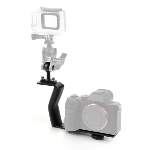 TR-D05 Aluminum Single Handle Underwater Camera Tray