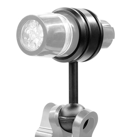 SH-006 Aluminum Alloy Torch Clamp with 1" Ball Head